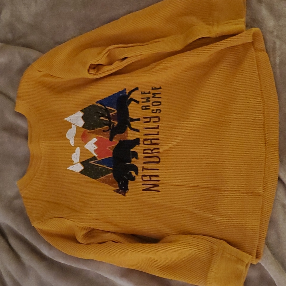 Boys waffle t-shirt